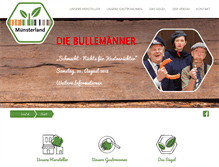 Tablet Screenshot of muensterland-qualitaet.de
